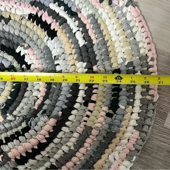 Handmade “Rag Rug”, Bath Mat - Picture 6 of 6